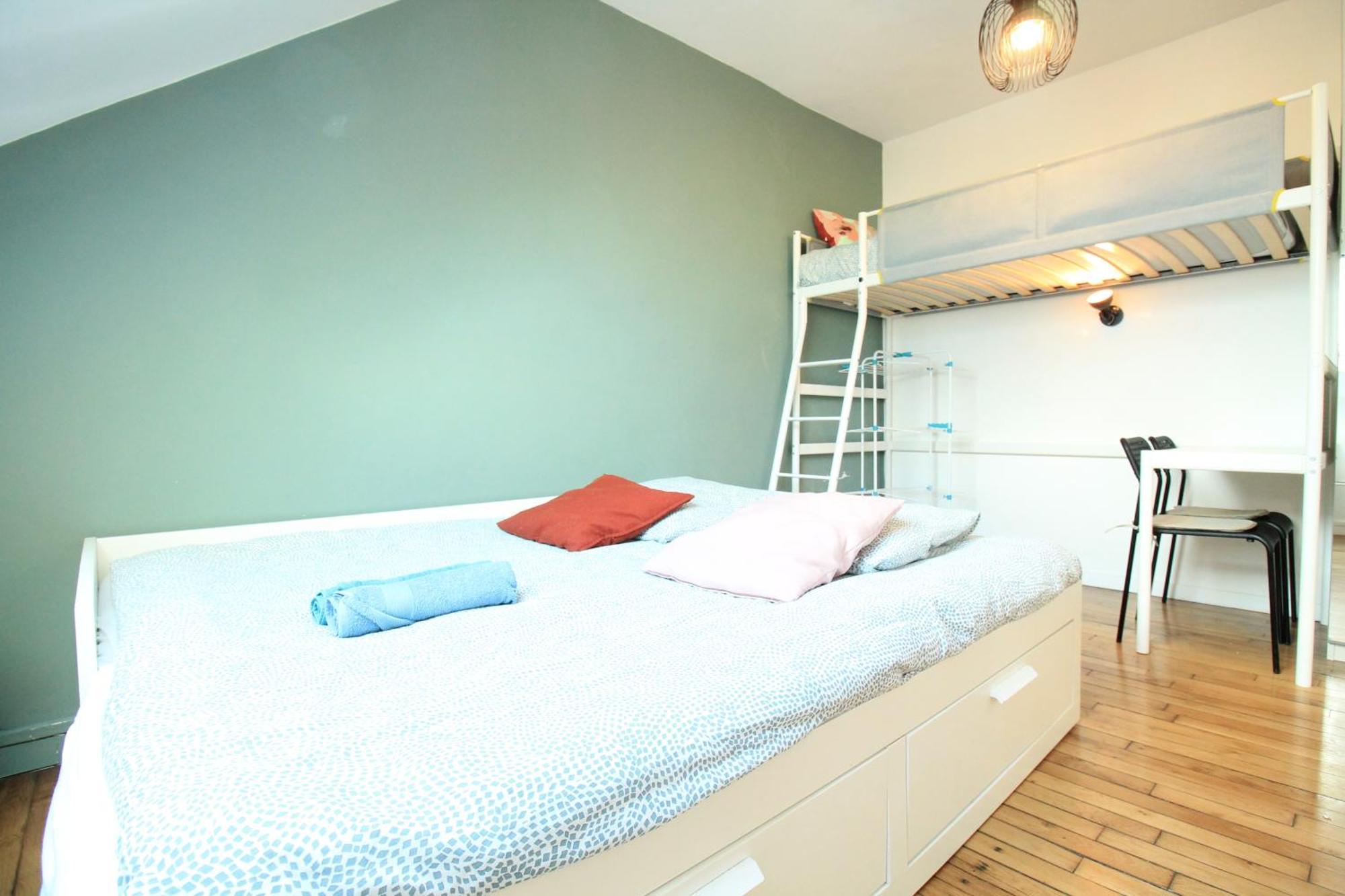 Disponible - Appartement Entier - 10Mn Rer B Aeroport Cdg - Paris Gare Du Nord, T11 Express, Le Bourget, Tout Equipe, Netflix Gratuit, 3 Personnes, 4Eme Etage, Escaliers, Parc Des Expositions, Parking Rue Gratuit Apres 19H دْراسي المظهر الخارجي الصورة